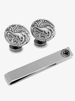 Game of Thrones Targaryen Cufflinks and Tie Bar Set