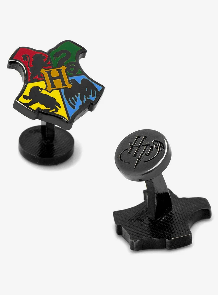 Harry Potter Hogwarts Shield Cufflinks