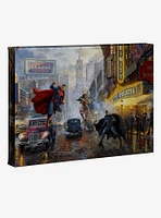 DC Comics Batman, Superman and Wonder Woman 10" x 14" Gallery Wrapped Canvas 