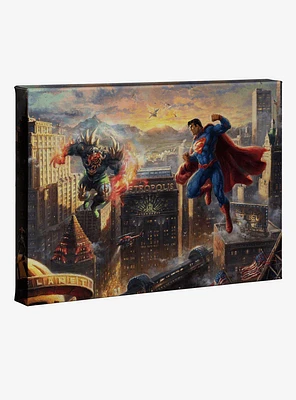 DC Comics Superman Man of Steel 10" x 14" Gallery Wrapped Canvas 