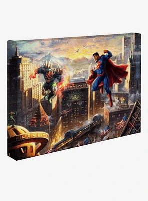 DC Comics Superman Man Of Steel 8" x 10" Gallery Wrapped Canvas 