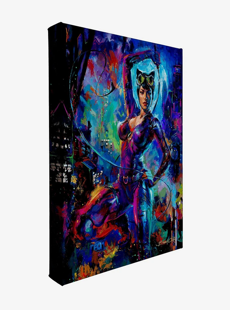 DC Comics Catwoman 14" x 11" Gallery Wrapped Canvas 