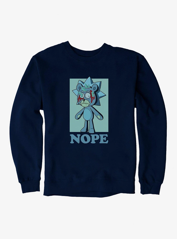 Rick And Morty Nope Sweatshirt