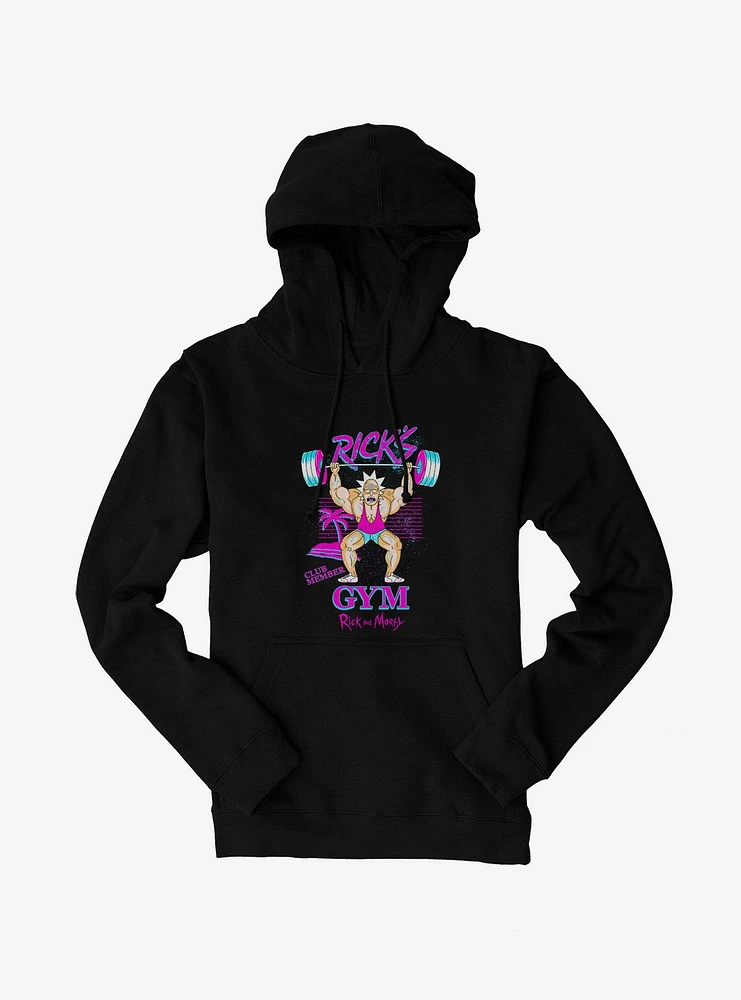 Rick And Morty Rick's Gym Hoodie