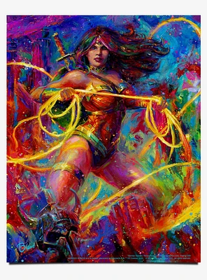 DC Comics Wonder Woman Champion of Themyscira 14" x 11" Art Print