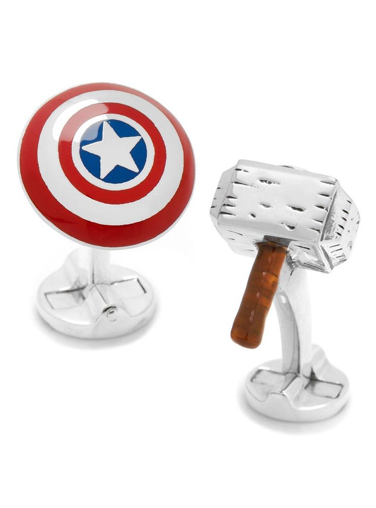 Marvel Endgame Captain America "I Knew It" 3D Cufflinks