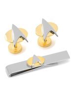 Star Trek, Delta Shield, Cufflinks, Tie Bar, Set