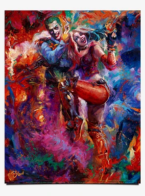 DC Comics The Joker and Harley Quinn 11" x 14" Art Print 