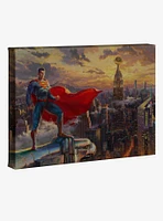 DC Comics Superman Protector of Metropolis 10" x 14" Gallery Wrapped Canvas