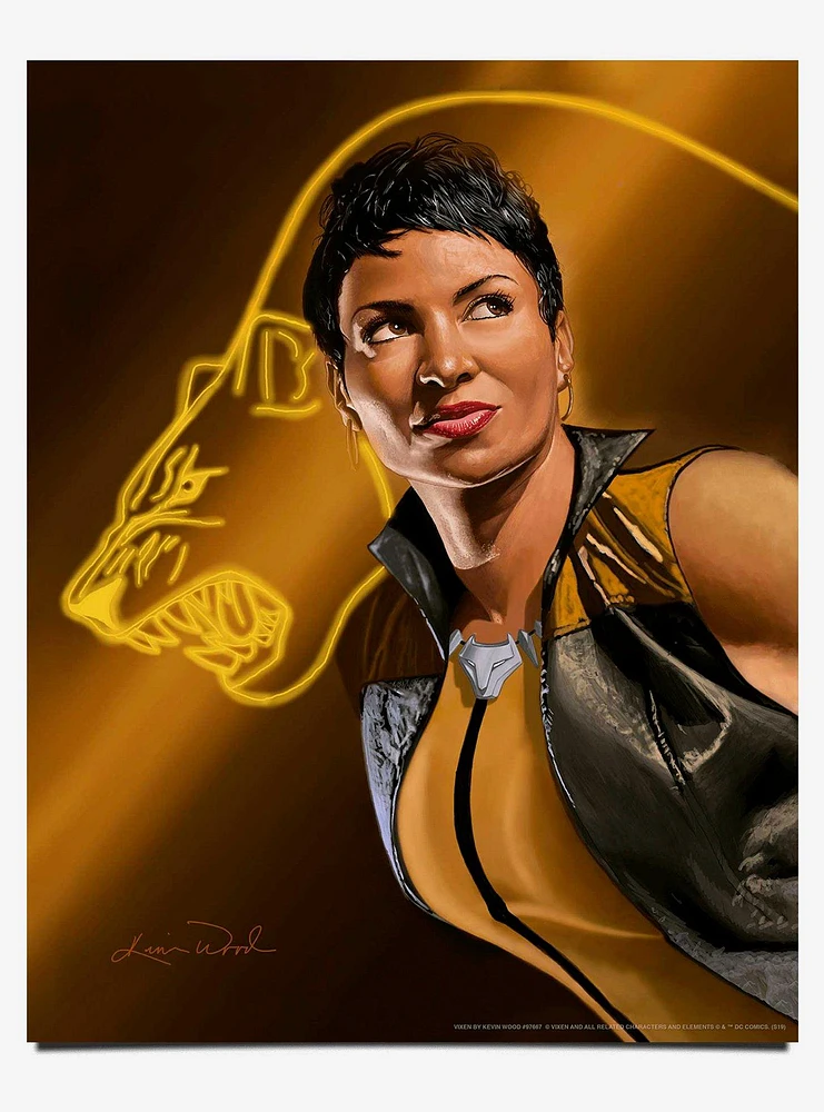 DC Comics Vixen 14" x 11" Art Print