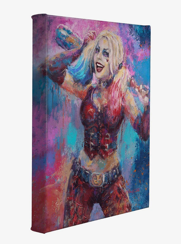 DC Comics Daddy's Lil Monster 14" x 11" Gallery Wrapped Canvas 