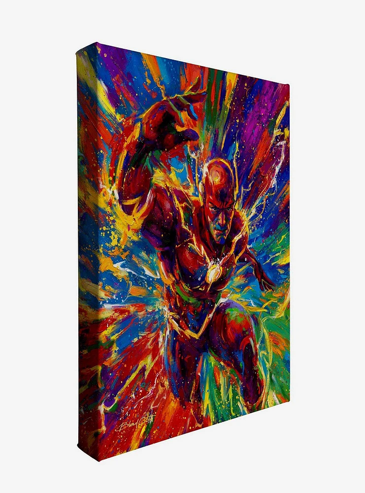 DC Comics The Flash 11" X 14" Canvas Gallery Wrap