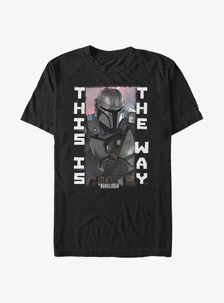 Extra Soft Star Wars The Mandalorian Blaster Battle T-Shirt