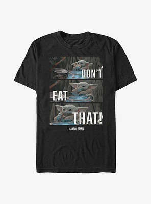 Extra Soft Star Wars The Mandalorian Child Don't Eat That T-Shirt