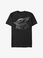 Extra Soft Star Wars The Mandalorian Grey Tone Child T-Shirt