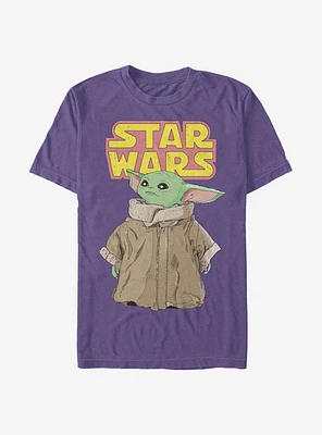 Star Wars The Mandalorian Logo Child Gaze Extra Soft T-Shirt