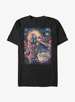 Star Wars The Mandalorian Starry Night Extra Soft T-Shirt