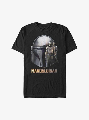 Extra Soft Star Wars The Mandalorian Mando Head T-Shirt