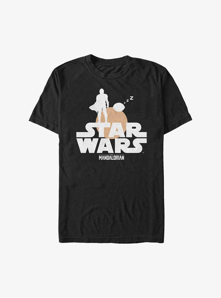 Star Wars The Mandalorian Sunset Duo Extra Soft T-Shirt