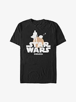 Star Wars The Mandalorian Sunset Duo Extra Soft T-Shirt