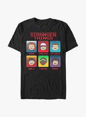 Extra Soft Stranger Things 8 Bit T-Shirt