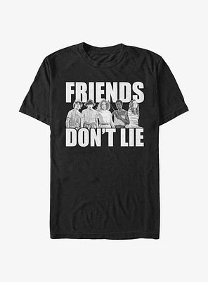 Extra Soft Stranger Things Cast Friends Don't Lie T-Shirt