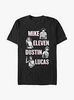 Extra Soft Stranger Things Cast Names T-Shirt