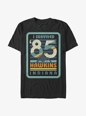 Extra Soft Stranger Things I Survived Hawkins T-Shirt