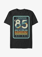 Extra Soft Stranger Things I Survived Hawkins T-Shirt