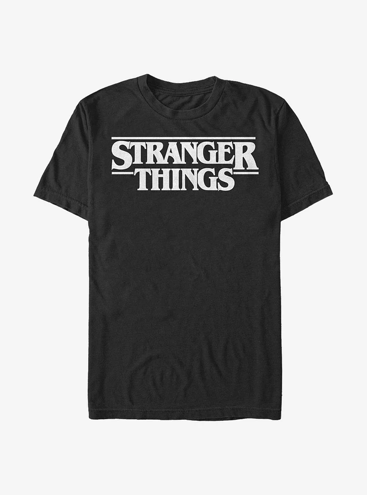 Extra Soft Stranger Things Logo T-Shirt