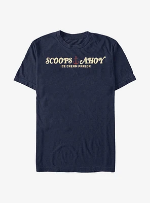 Extra Soft Stranger Things Scoops Ahoy T-Shirt