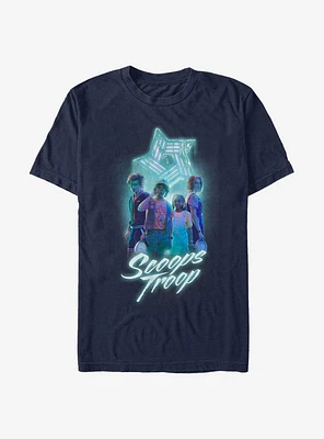 Extra Soft Stranger Things Scoops Troop The Crew T-Shirt
