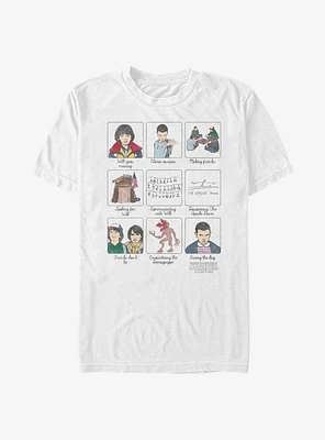 Extra Soft Stranger Things Story Panels T-Shirt