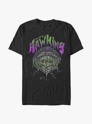 Extra Soft Stranger Things Welcome To Hawkins T-Shirt