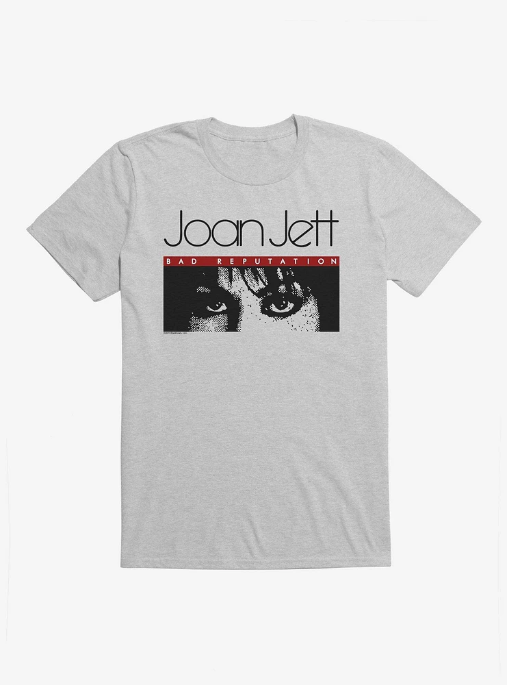 Joan Jett Bad Reputation Eyes Logo T-Shirt