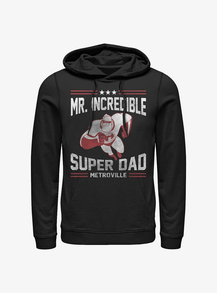 Disney Pixar The Incredibles Sporty Super Dad Hoodie