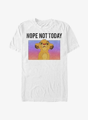 Disney The Lion King Not Today T-Shirt