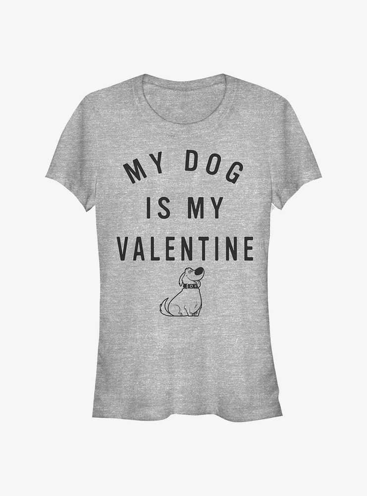 Disney Pixar Up Valentine Dug Girls T-Shirt