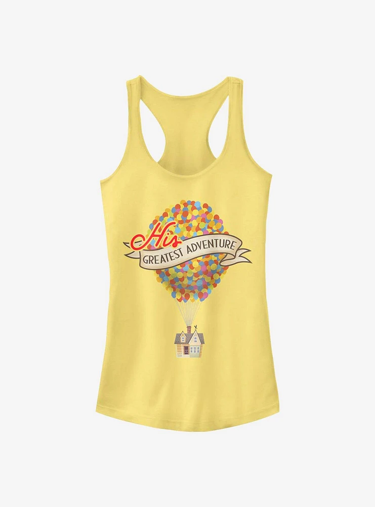 Disney Pixar Up His Greatest Adventure Girls Tank