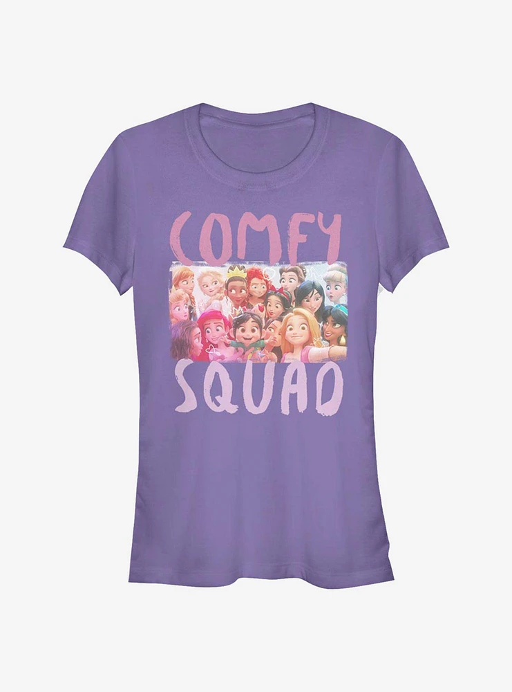 Disney Pixar Wreck-It Ralph Comfy Squad Selfie Girls T-Shirt