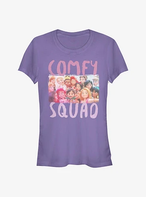 Disney Pixar Wreck-It Ralph Comfy Squad Selfie Girls T-Shirt