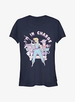 Disney Pixar Toy Story 4 I'm Charge Girls T-Shirt