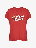 Disney Pixar Toy Story Vintage Pizza Logo Girls T-Shirt