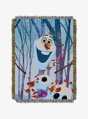 Disney In The Leaves Tapestry Throw