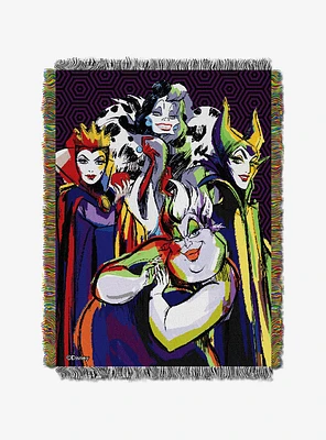 Disney Villains Villainous Group Tapestry Throw