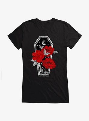 Floral Coffin Girls T-Shirt