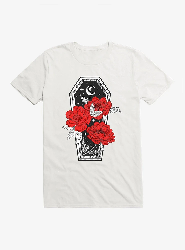 Floral Coffin T-Shirt