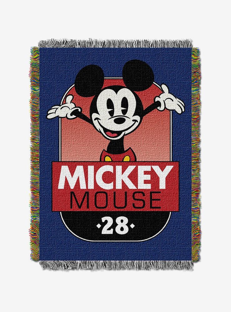 Disney Mickey Mouse Hi Mickey Tapestry Throw