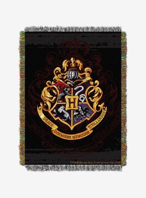 Harry Potter Hogwarts Decor Tapestry Throw