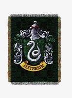 Harry Potter Slytherin Shield Tapestry Throw